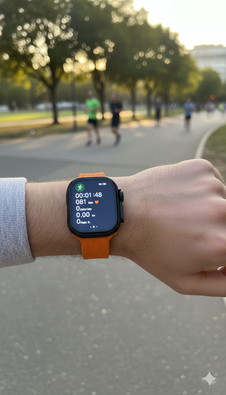 Smartwatch Ultra 3 | Multifuncional con 7 Correas Intercambiables, Medidor de Salud (ECG/Presión), Resistencia al Agua + Parlante Bluetooth de Regalo